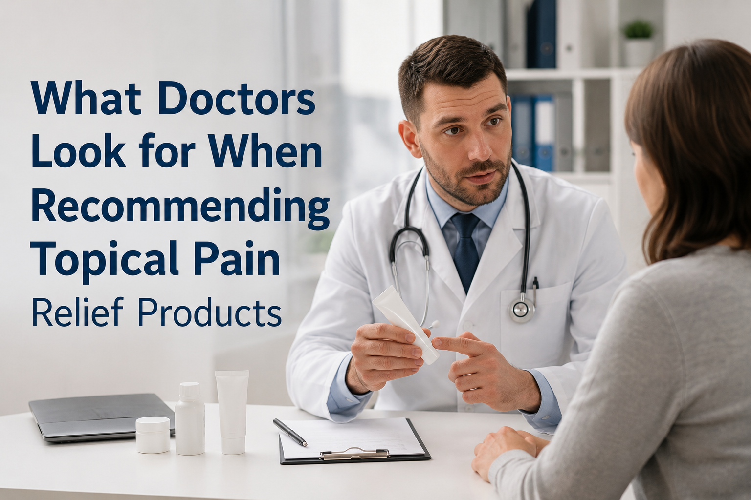 What Doctors Look for When Recommending Topical Pain Relief Products