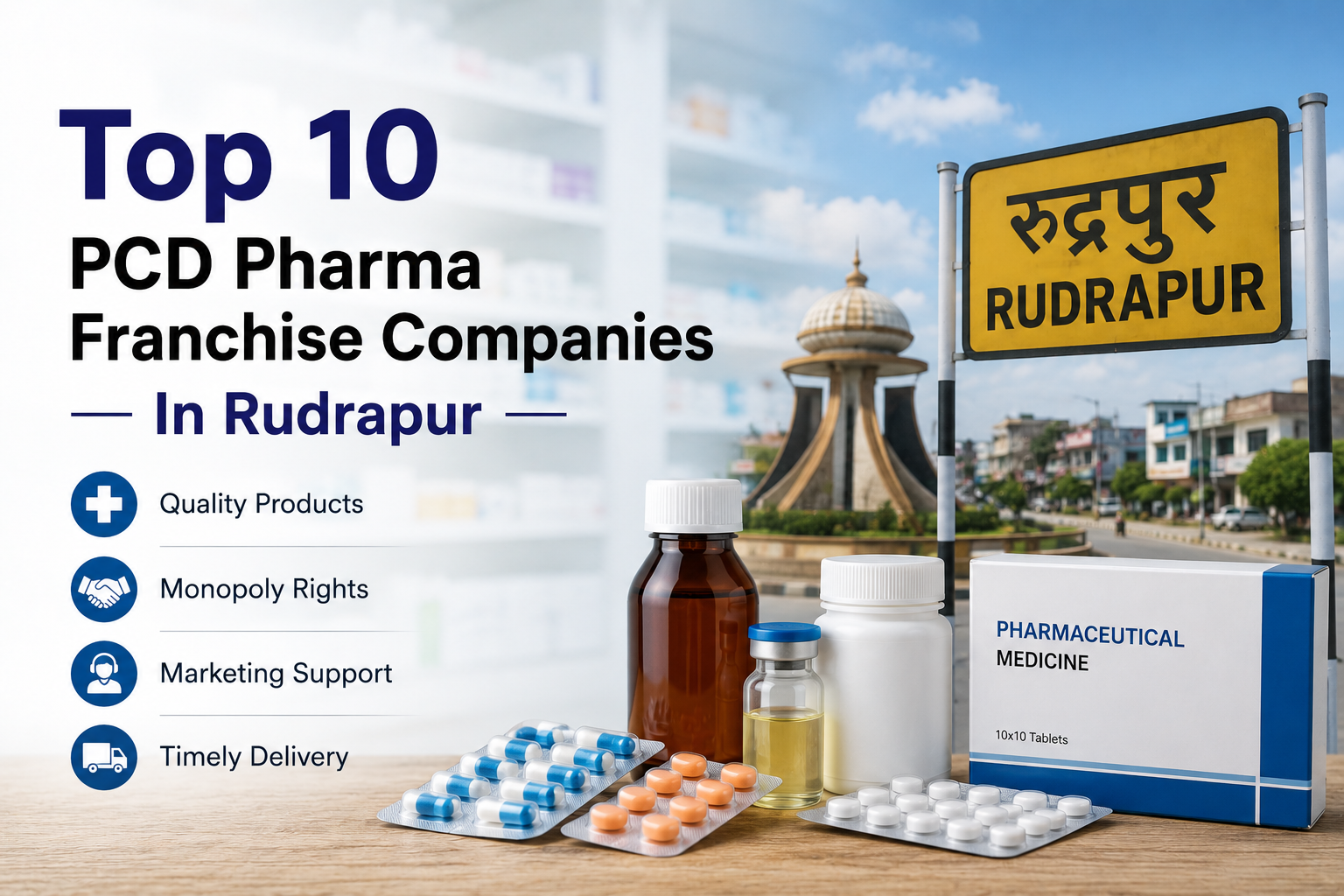 Top 10 PCD Pharma Franchise Companies In Rudrapur