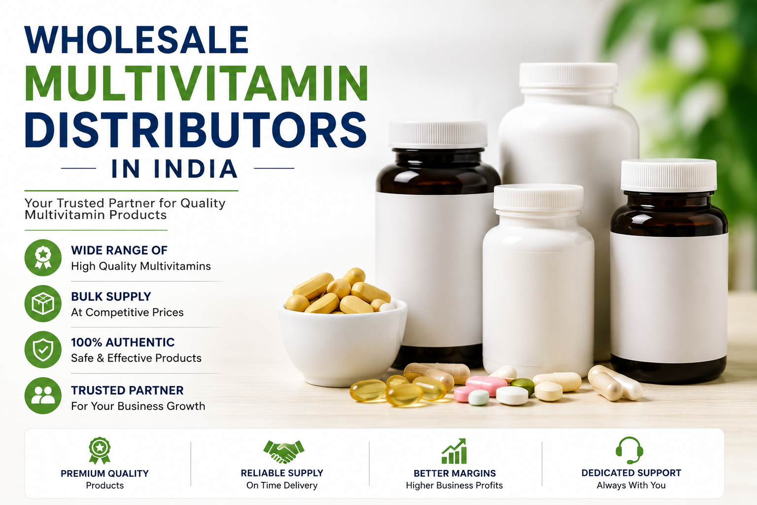 Wholesale Multivitamin Distributors in India